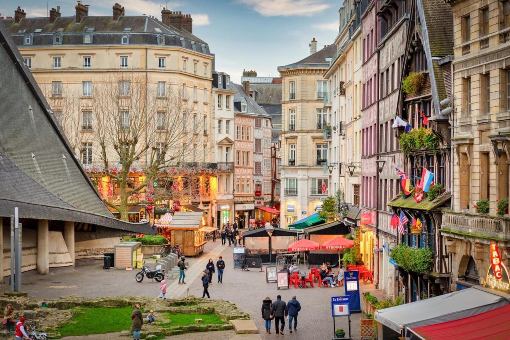 Vieux Marche Sublime Appartement Avec Ascenseur Rouen Exterior photo